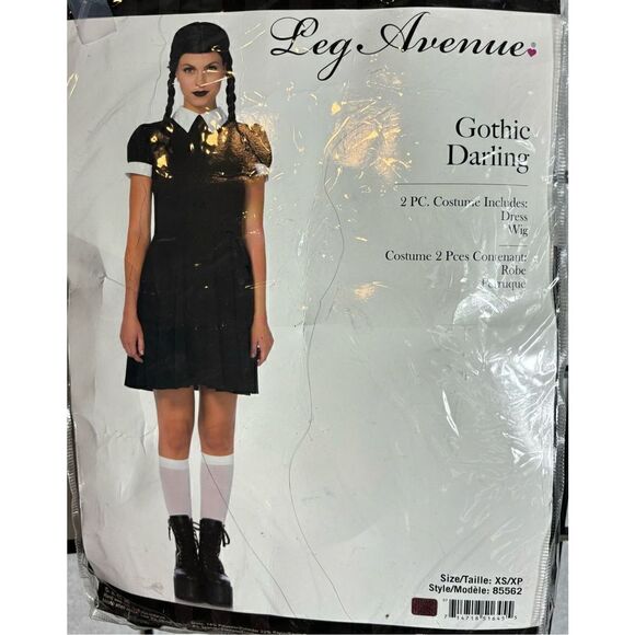 Leg Avenue Gothic Darling Costume Size XS - Picture 1 of 5